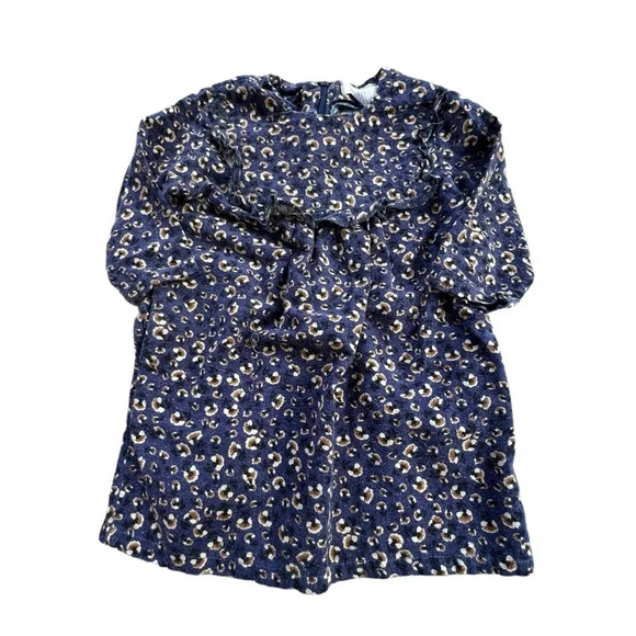 Siaomimi Other - Siaomimi blue‎ leopard print dress 2T